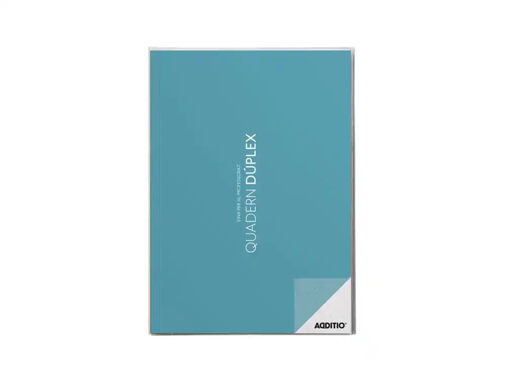 Cuaderno duplex catalan additio din a4 evaluacion continua y tutoria