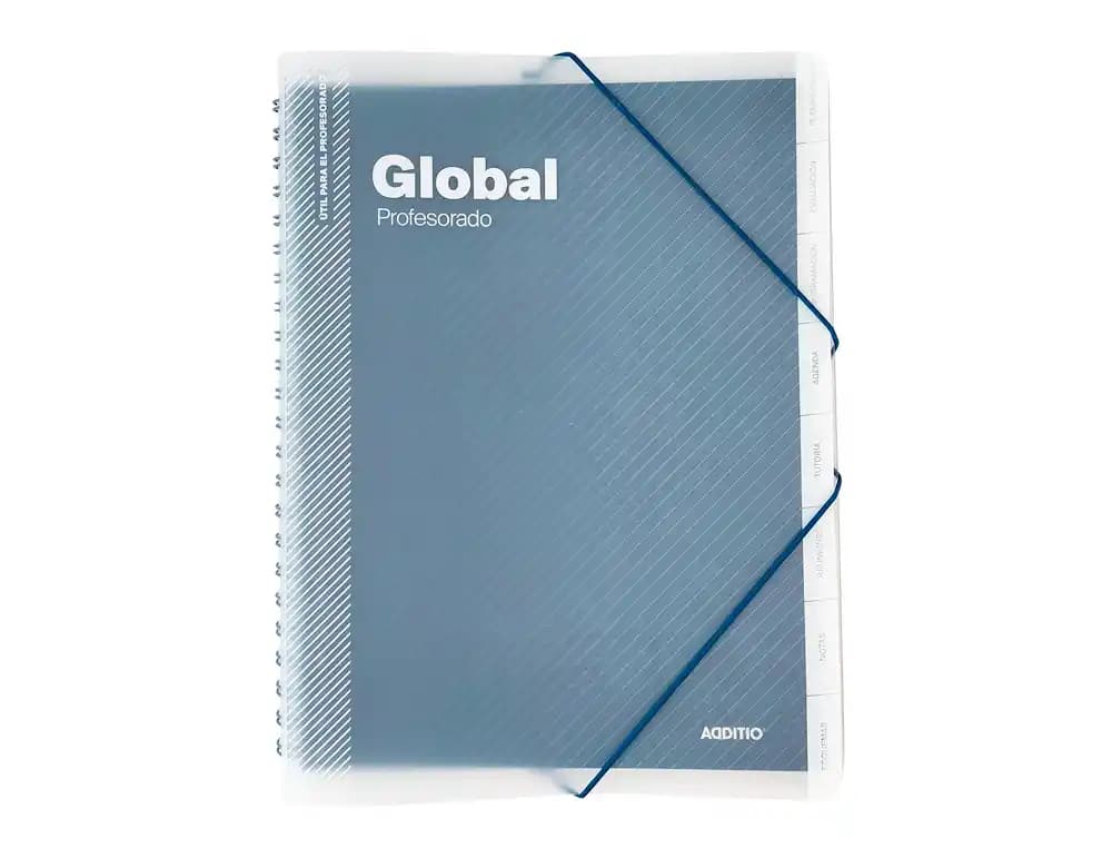 Carpeta global additio a4 con evalucion continua programacion tutoria y reuniones