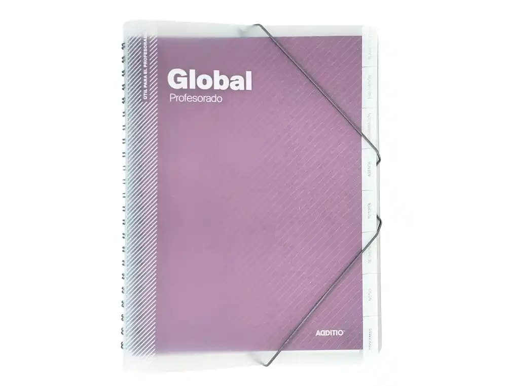 Carpeta global additio a4 con evalucion continua programacion tutoria y reuniones
