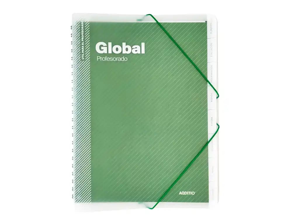 Carpeta global additio a4 con evalucion continua programacion tutoria y reuniones