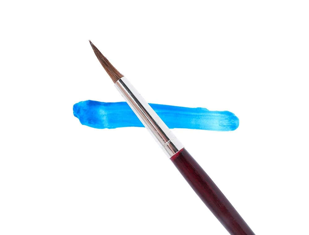 Pinceles acuarela liderpapel nº 11 virola cromada pelo engomado