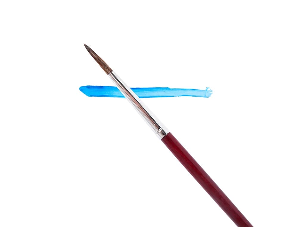 Pinceles acuarela liderpapel nº 5 virola cromada pelo engomado