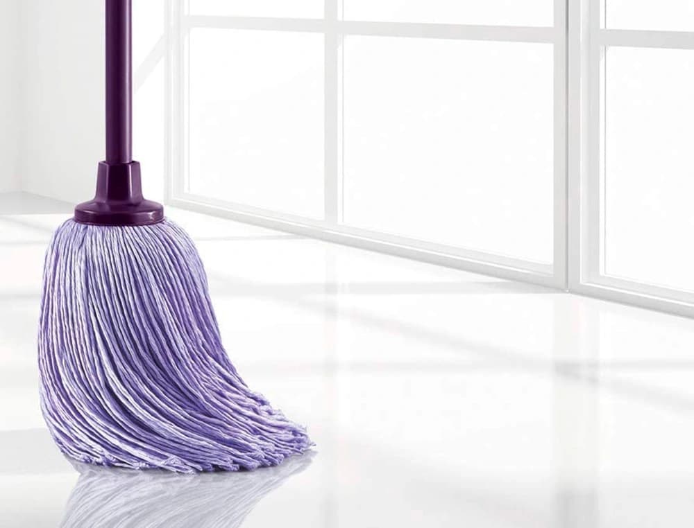 Fregona mery microfibra hilos lila