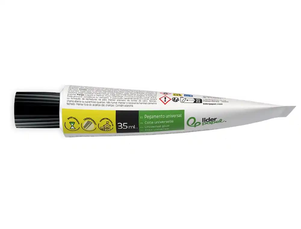 Pegamento liderpapel universal transparente 35 ml