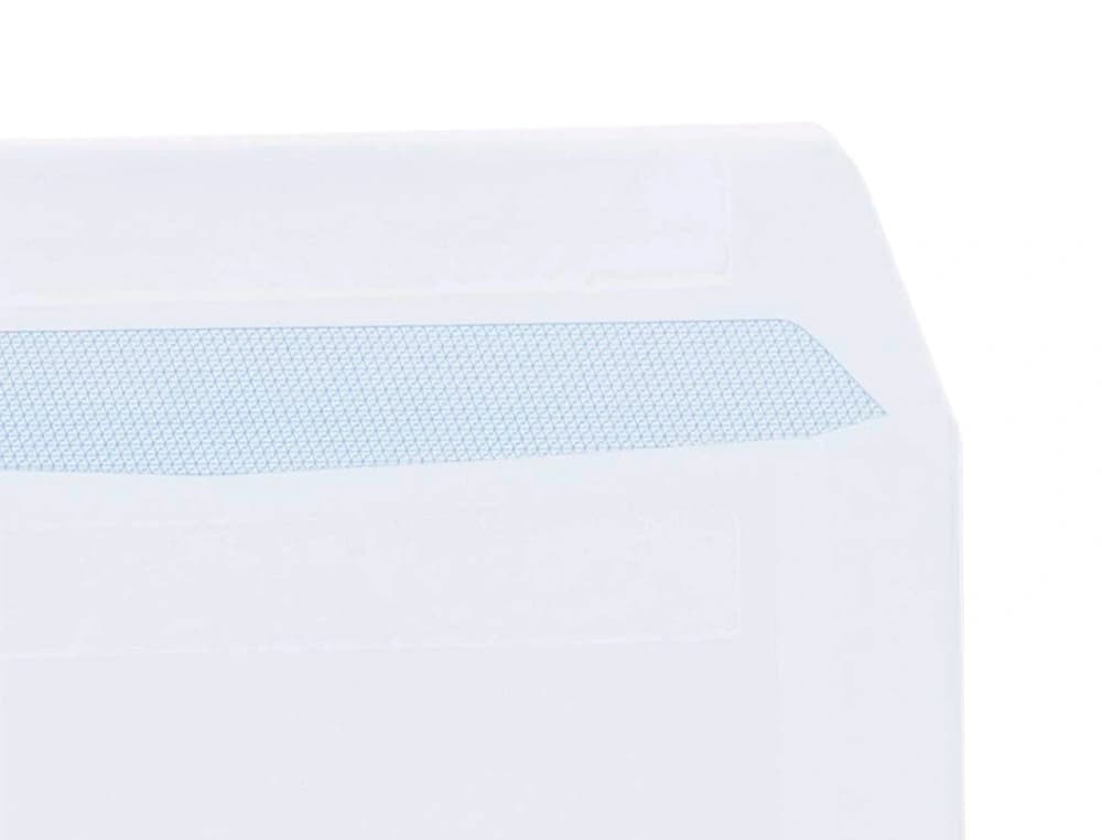 Sobre liderpapel bolsa blanco 310x410 mm solapa tira de silicona papel offset 100 gr caja de 250 unidades