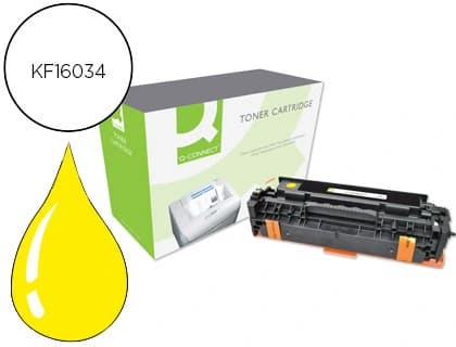 Q-connect Toner q-connect compatible hp ce412a color laserjet m351a / 451dn / 451nw / 375nw / 475dn amarillo 2.600 pag