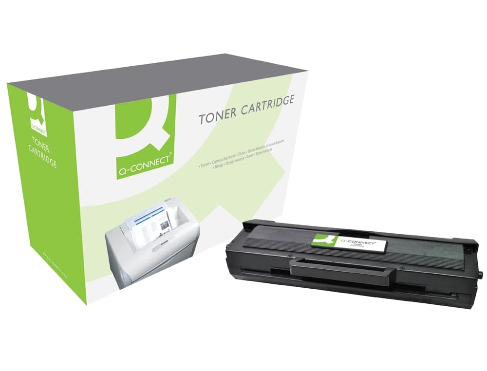 Toner q-connect compatible samsung ml1660 negro 1.500 pag