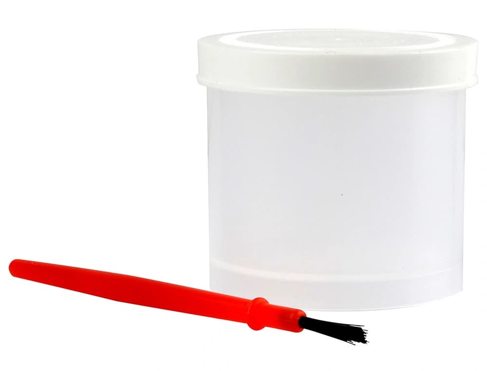 Tempera escolar liderpapel 40 ml caja colores surtidos con pincel