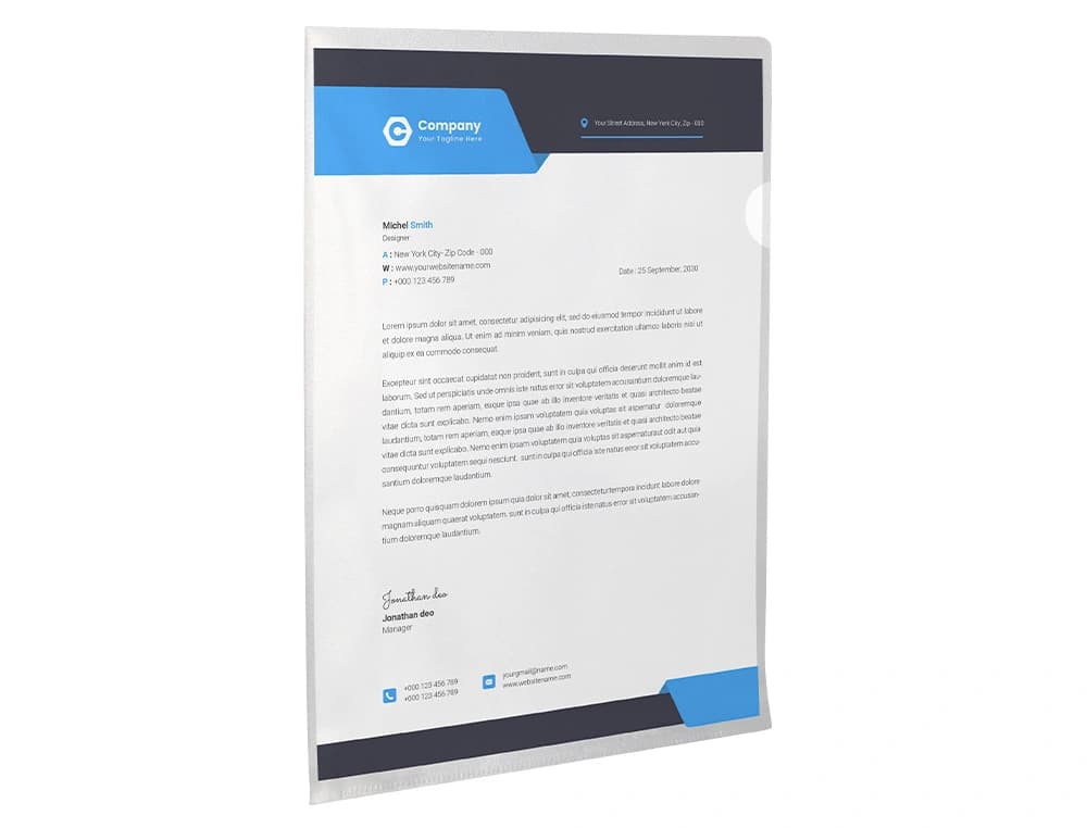 Carpeta dossier uñero plastico q-connect din a4 120 micras caja de 100 unidades