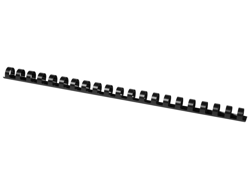 Canutillo q-connect redondo 14 mm plastico capacidad 130 hojas caja de 100 unidades