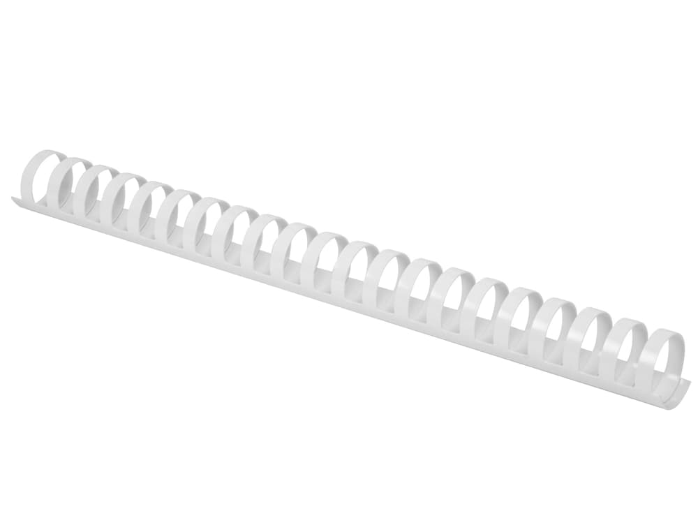Canutillo q-connect redondo 25 mm plastico capacidad 225 hojas caja de 50 unidades