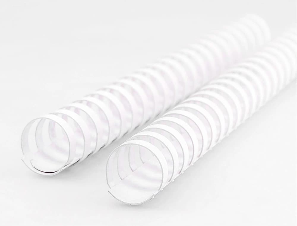 Canutillo q-connect redondo 25 mm plastico capacidad 225 hojas caja de 50 unidades