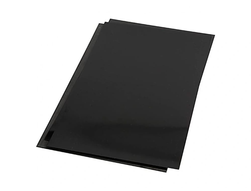 Tapa de encuadernacion q-connect pvc din a3 opaca negra 200 mc caja de 100 unidades