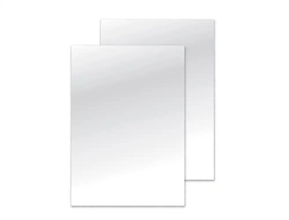 Tapa de encuadernacion q-connect pvc din a4 incolora 250 mc paquete de 100 unidades