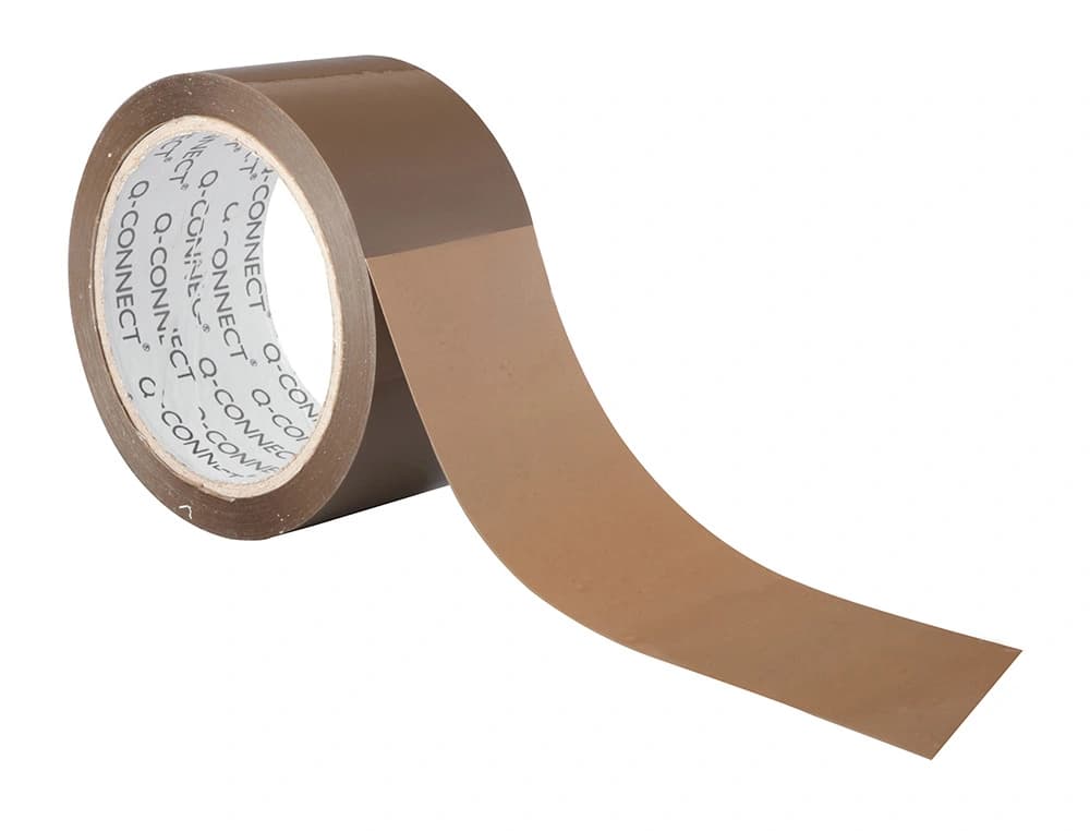 Cinta adhesiva q-connect polipropileno 66 m x 75 mm para embalaje