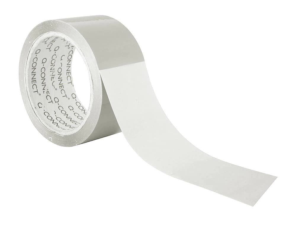 Cinta adhesiva q-connect polipropileno 66 m x 75 mm para embalaje