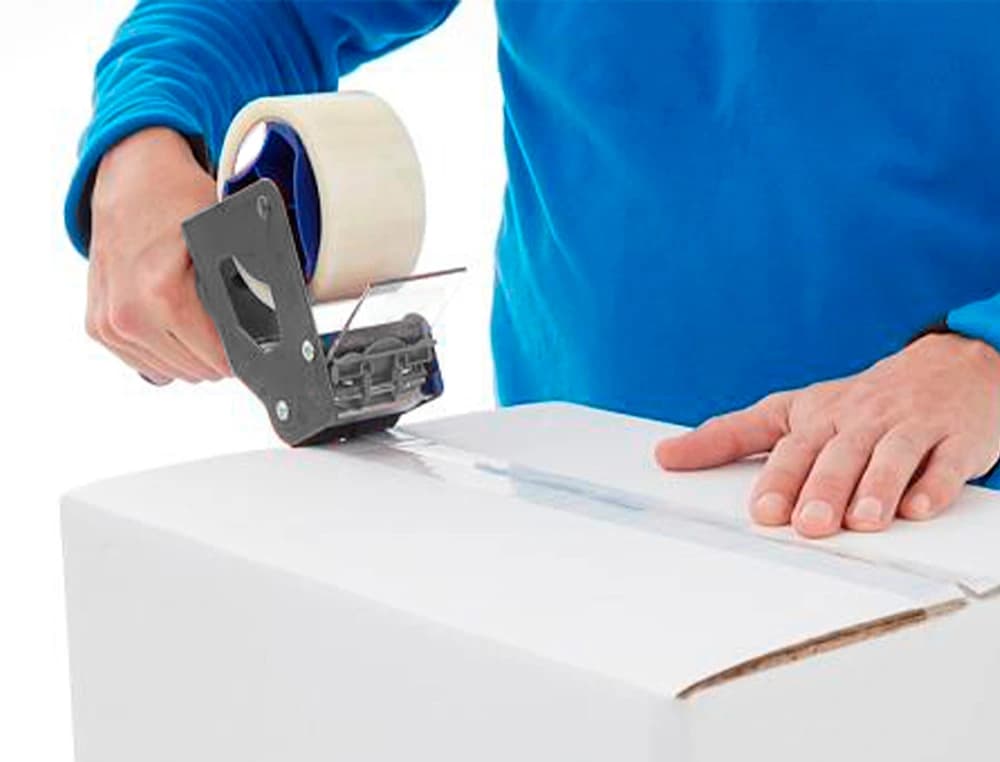 Cinta adhesiva q-connect polipropileno 66 m x 75 mm para embalaje