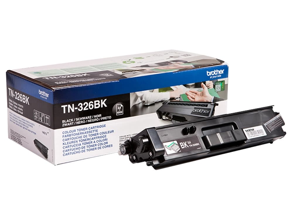 Toner brother tn-326bk hll8250cdn / hll8350cdw alta capacidad negro 4000 pag