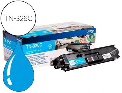 Brother Toner brother tn-326c hll8250cdn / hll8350cdw alta capacidad cian 3500 pag