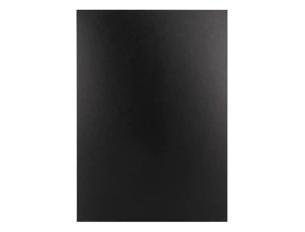 Tapa de encuadernación Liderpapel de polipropileno opaco de 0,5 mm, DIN A4, paquete de 100 unidades – Negro