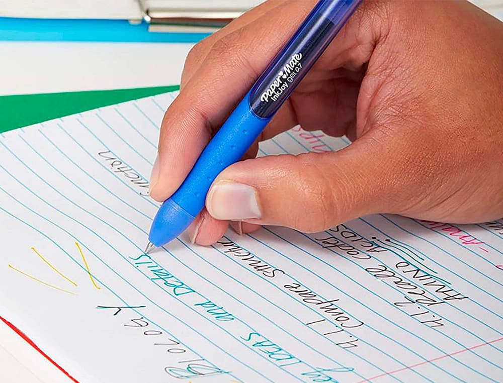 Boligrafo paper mate inkjoy retractil gel pen trazo 0,7 mm