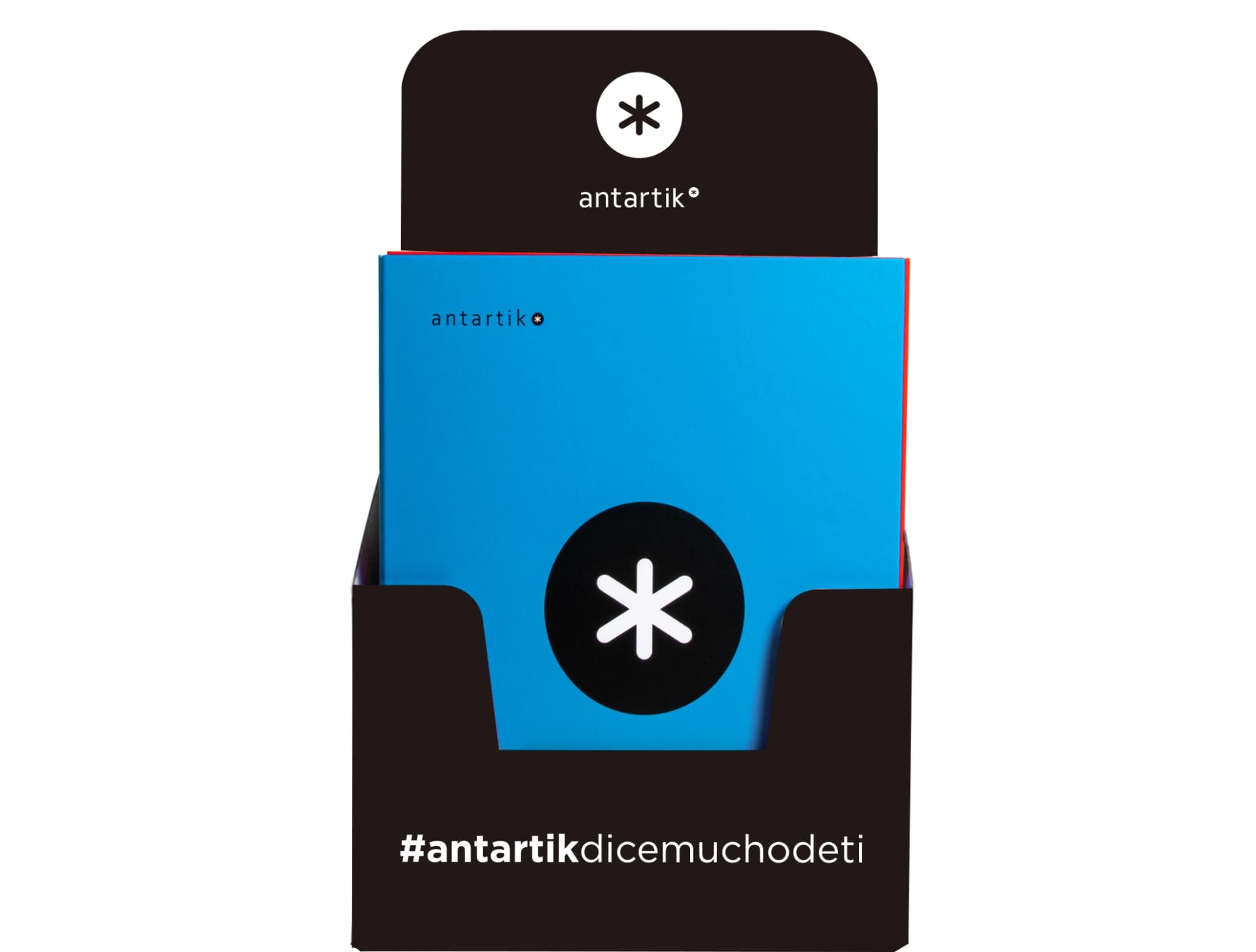 Carpeta antartik a4 forrada 4 anillas 40 mm mixtas