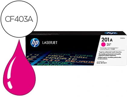 Toner hp color laserjet pro mfp m277 / m274 / m252 magenta 1500 paginas