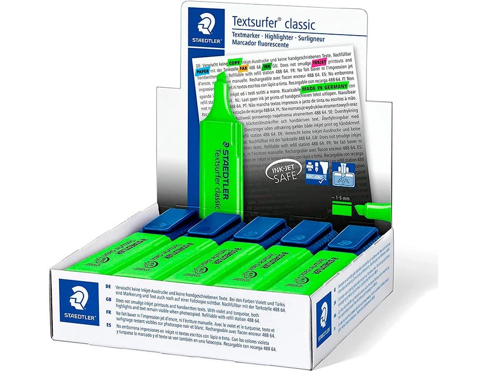 Rotulador staedtler textsurfer classic 364 fluorescente