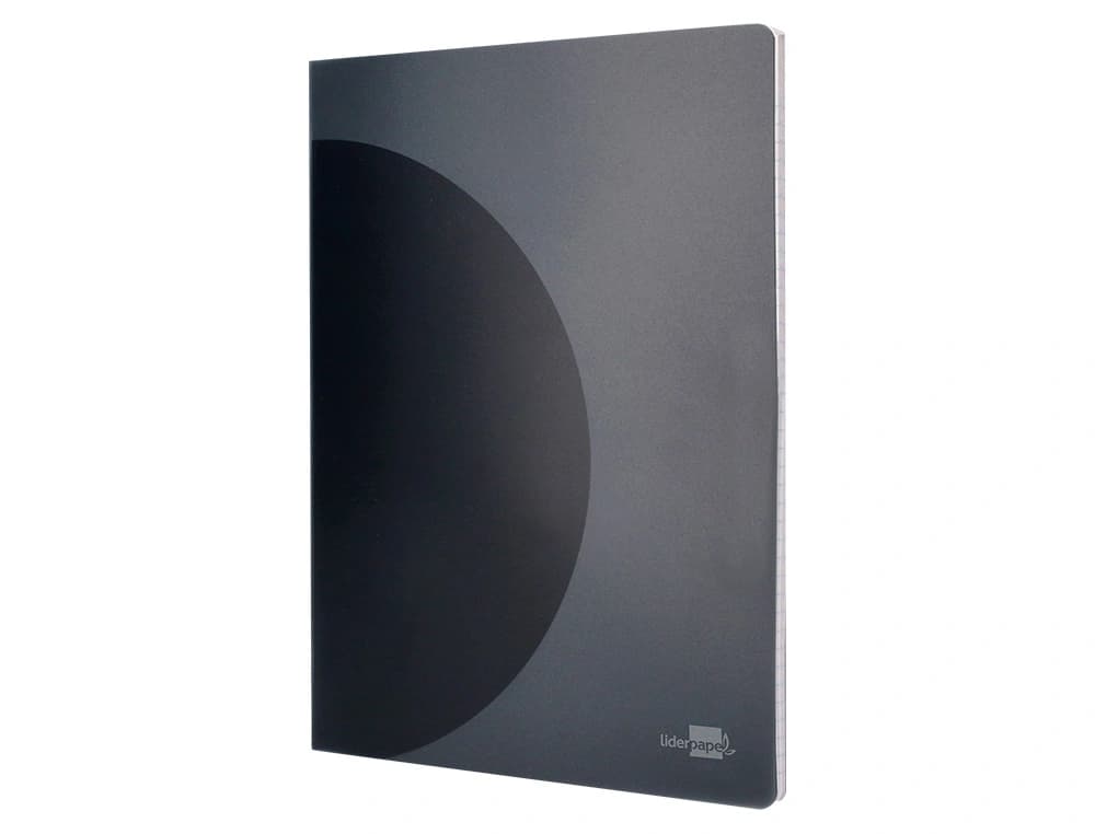 Libreta liderpapel 360 tapa de plastico 48 hojas 90gr horizontal con doble margen tapa