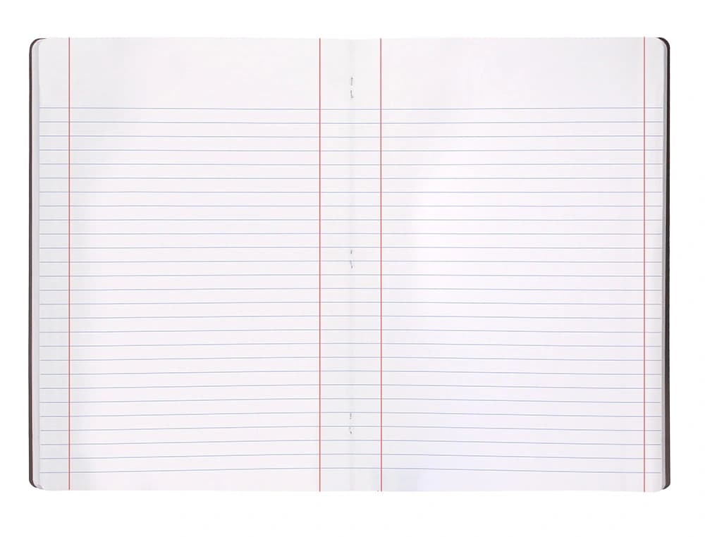 Libreta liderpapel 360 tapa de plastico 48 hojas 90gr horizontal con doble margen tapa