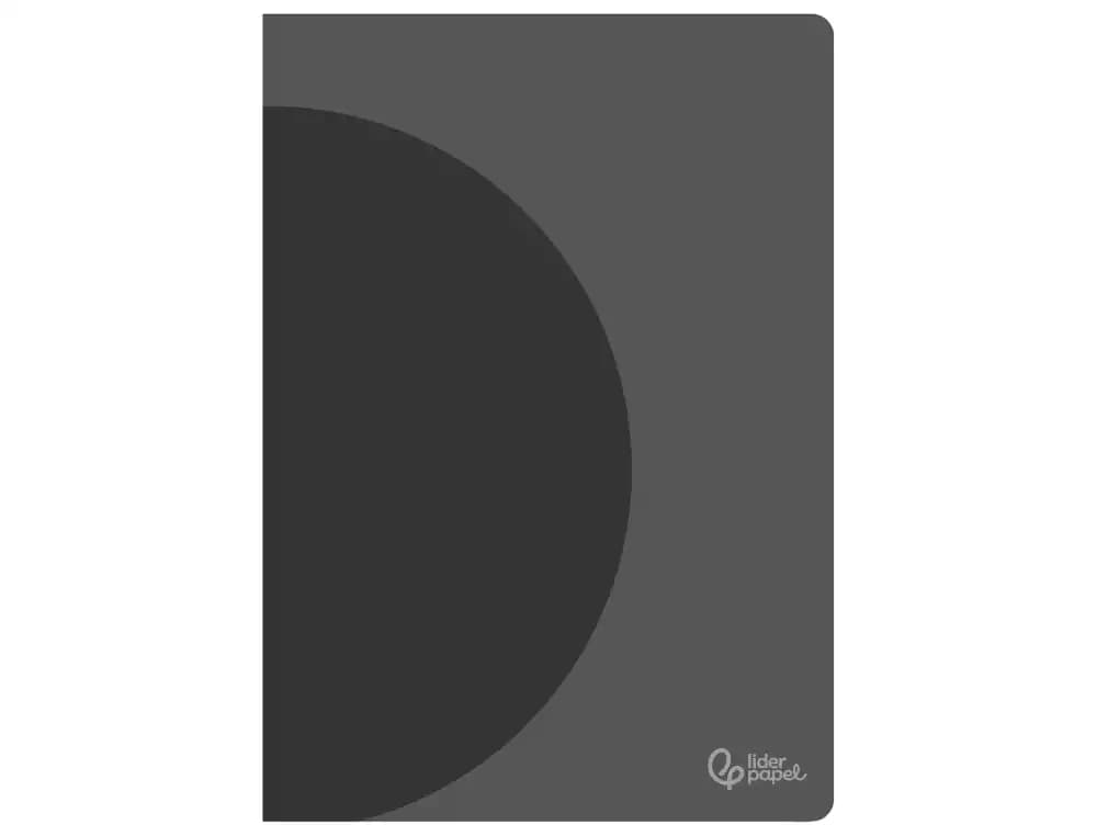 Libreta liderpapel 360 tapa de plastico 48 hojas 90gr 5mm con doble margen tapa