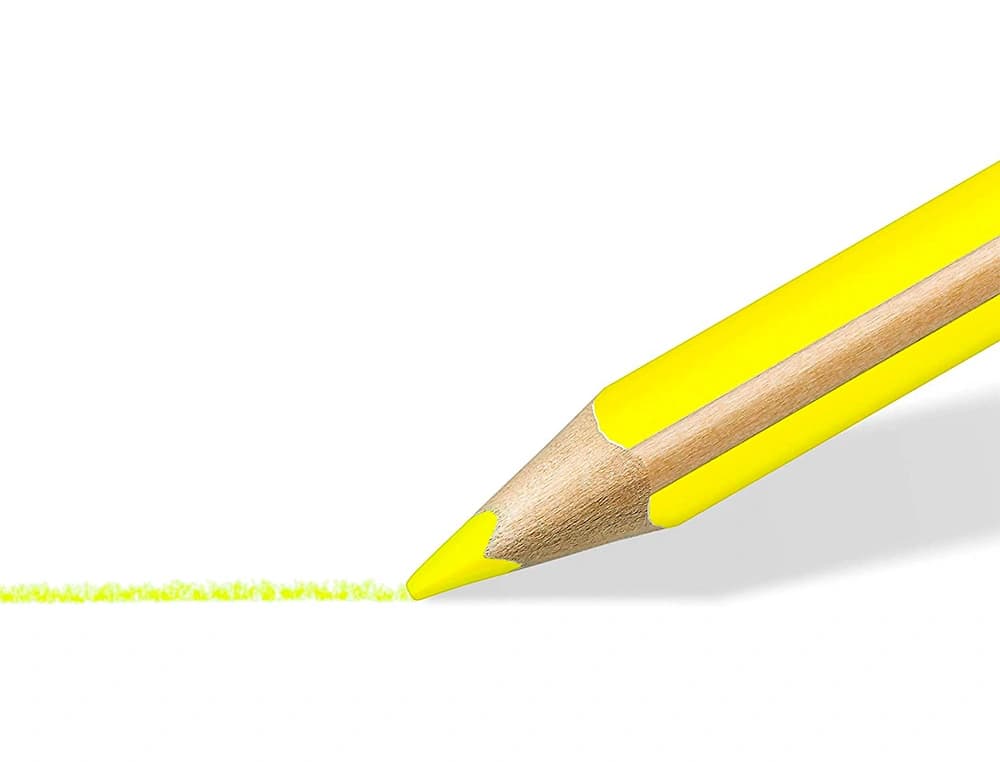 Lapices fluorescente staedtler textsurfer dry triangular caja de 12 unidades