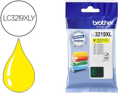 Brother Ink-jet brother lc-3219xly mfc-j6530dw / mfc-j6930dw amarillo 1.500 pag