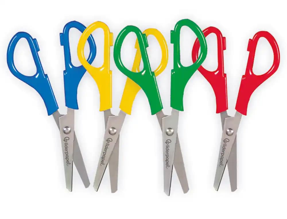Tijera liderpapel para zurdos 13,5 cm unidad