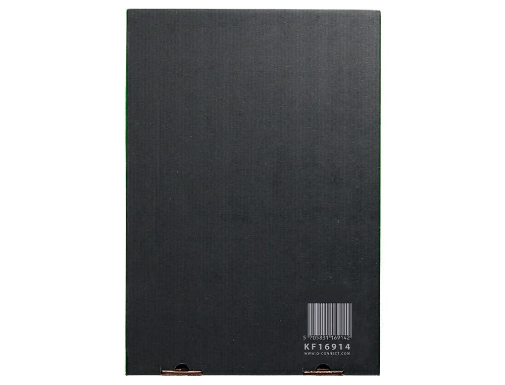 Funda multitaladro q-connect folio 80mc piel de naranja bolsa de 10 unidades