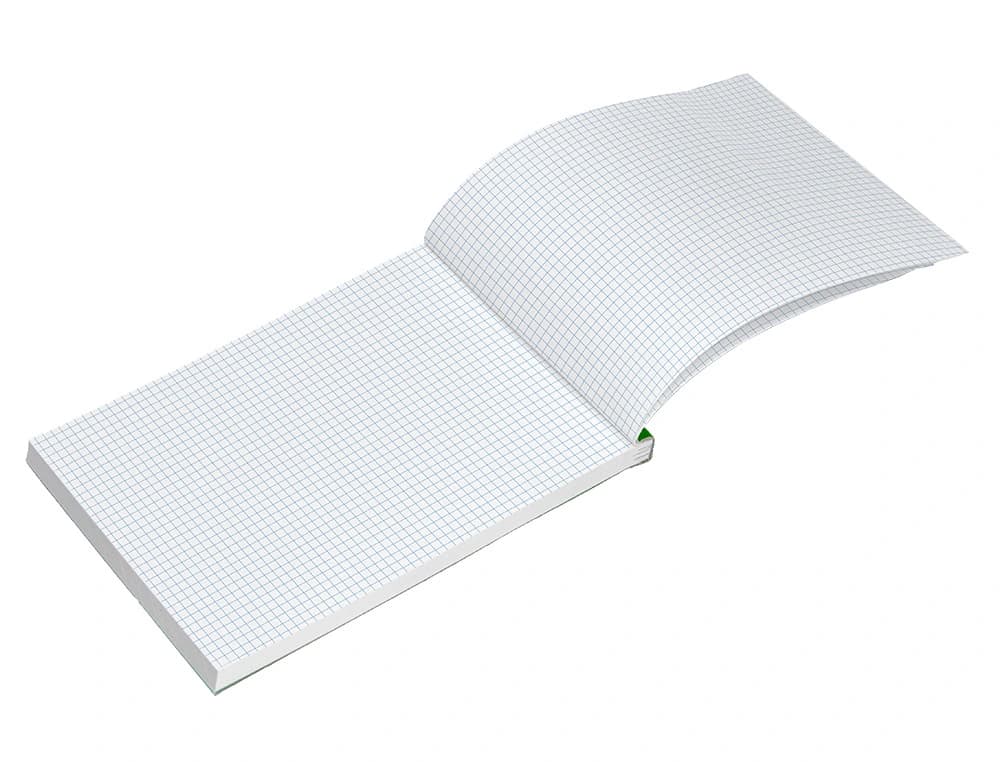 Bloc notas liderpapel cuadro 4 mm 80 hojas 60 g/m2 perforado sin tapa