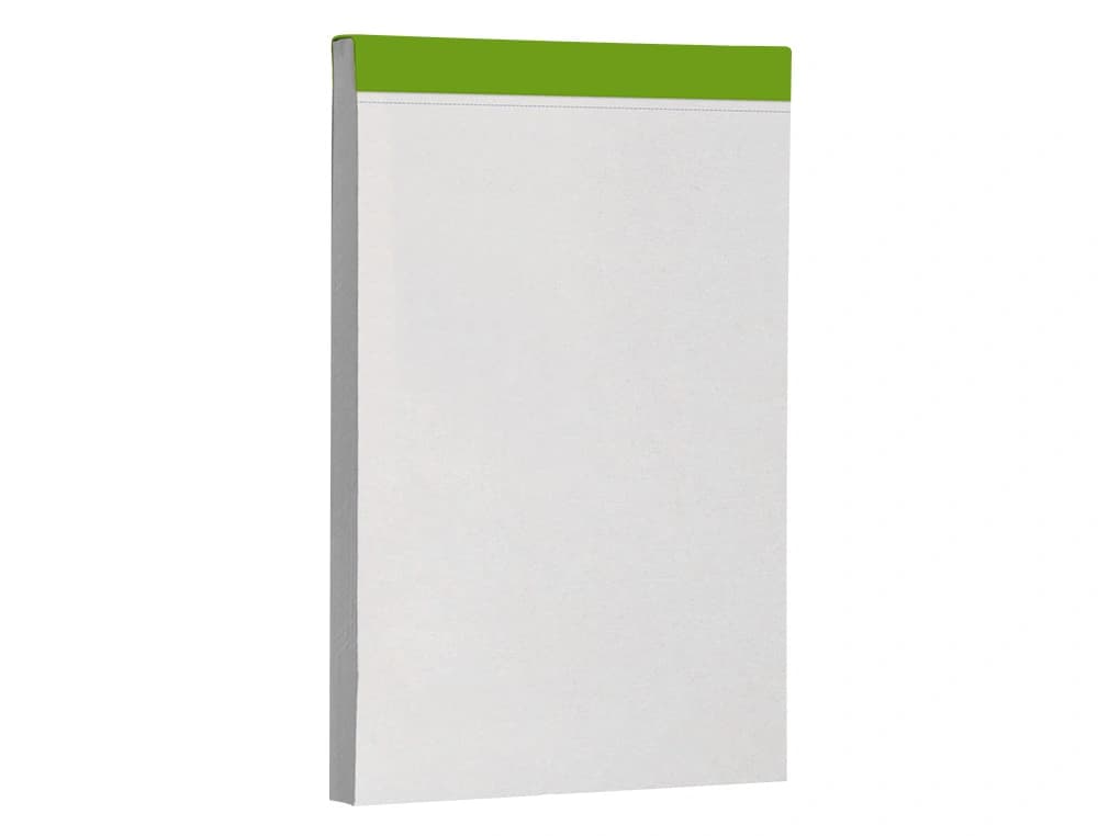 Bloc notas liderpapel liso 80 hojas 60 g/m2 perforado sin tapa