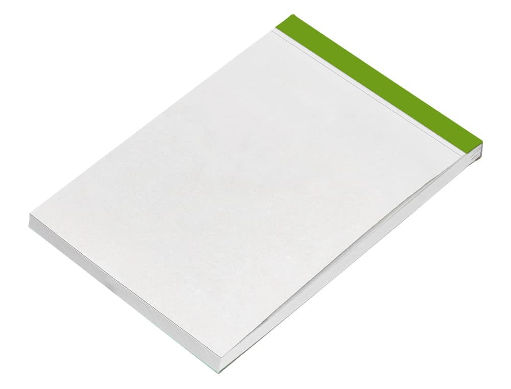 Bloc notas liderpapel liso 80 hojas 60 g/m2 perforado sin tapa