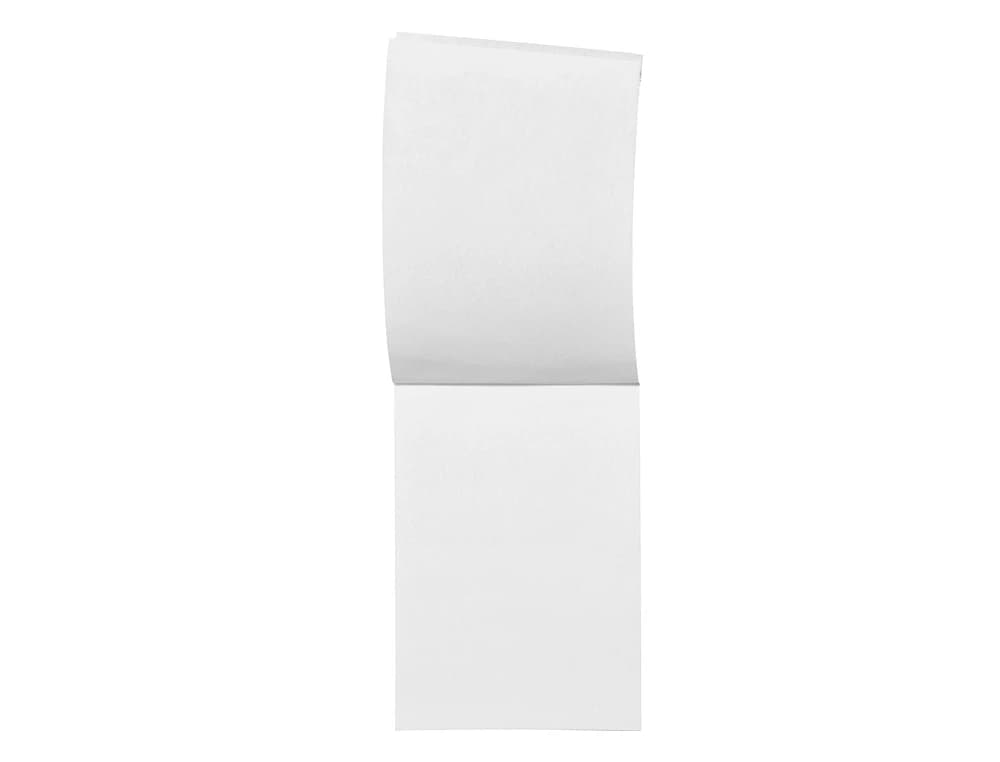 Bloc notas liderpapel liso 80 hojas 60 g/m2 perforado sin tapa