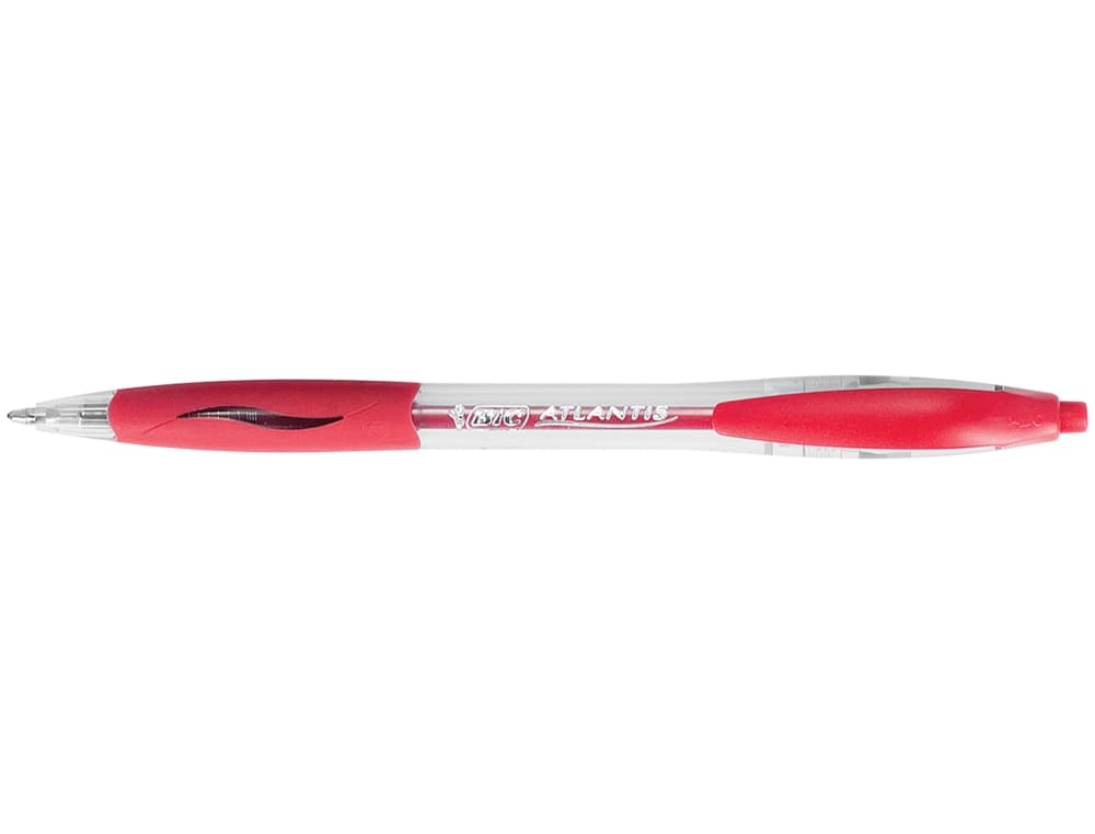 Boligrafo bic atlantis retractil tinta aceite punta de 1 mm