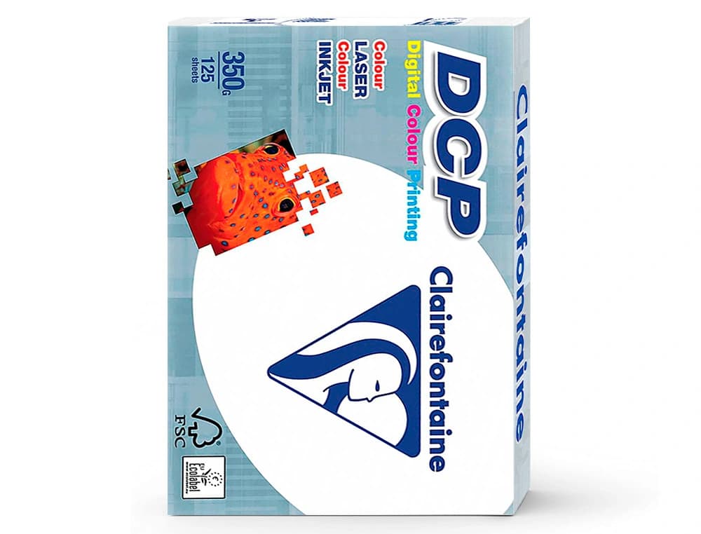 Papel fotocopiadora clairefontaine paquete de 125 hojas