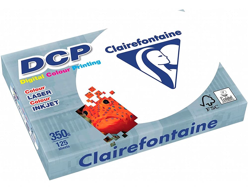 Papel fotocopiadora clairefontaine paquete de 125 hojas