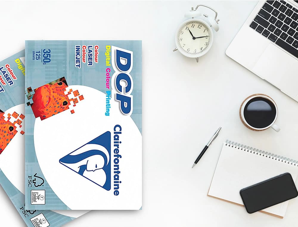 Papel fotocopiadora clairefontaine paquete de 125 hojas