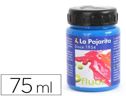 La pajarita Pintura acrilica la pajarita f-05 azul luminoso 75ml