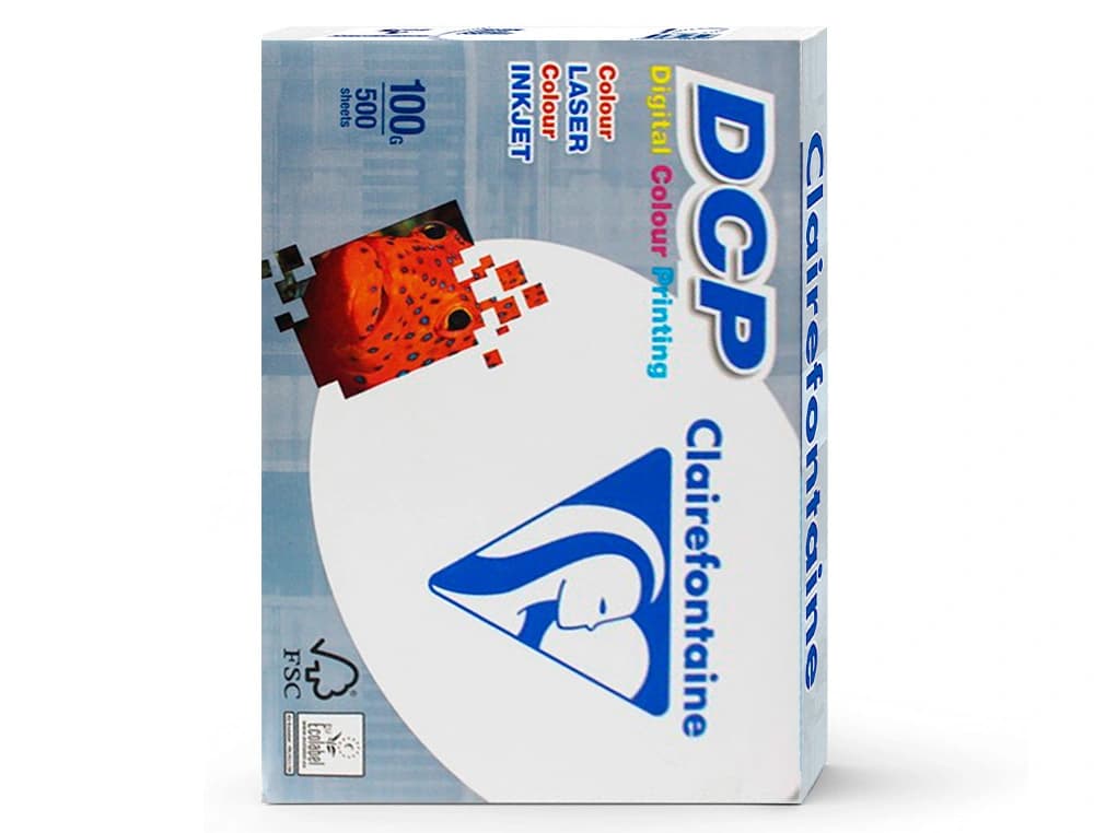 Papel fotocopiadora clairefontaine 100 gramos paquete de 500 hojas