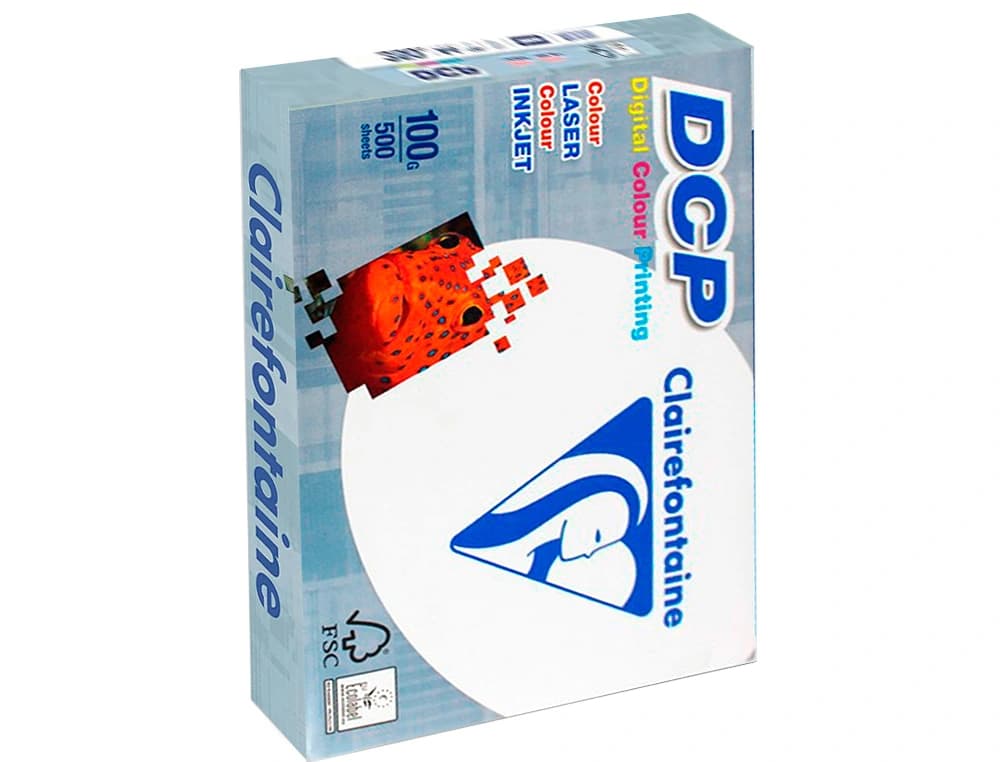 Papel fotocopiadora clairefontaine 100 gramos paquete de 500 hojas