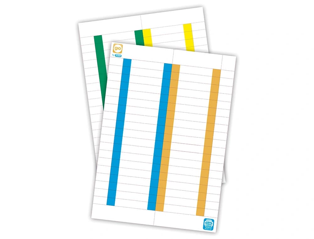 Tira de papel para visores pack de 250 etiquetas
