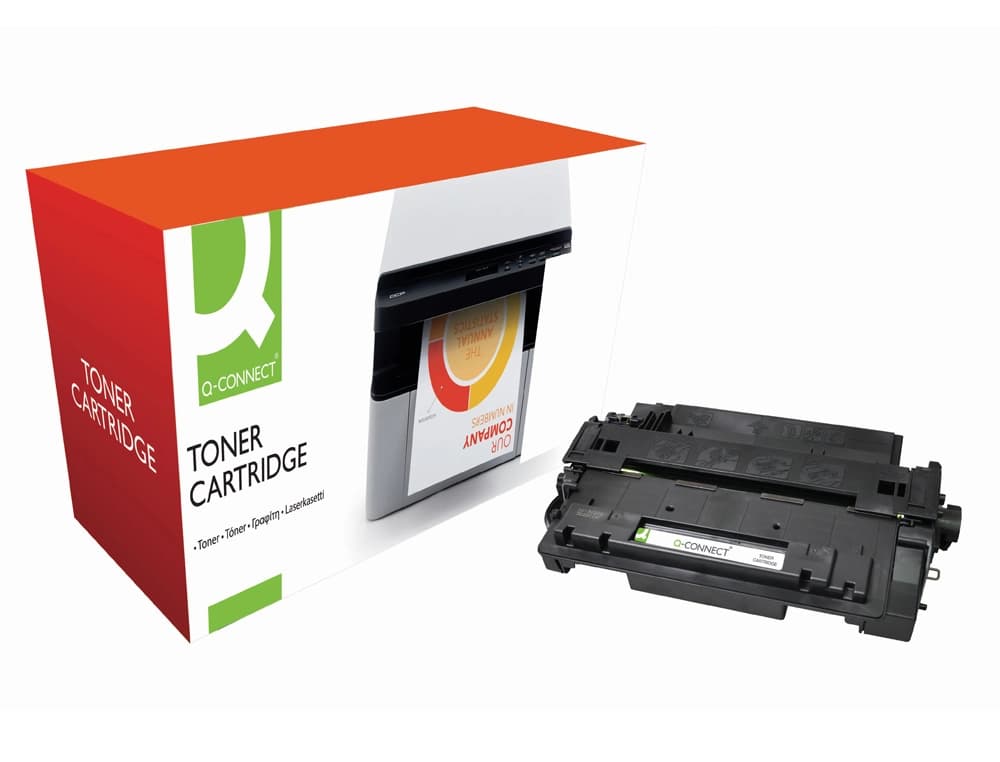 Q-connect Toner q-connect compatible hp ce255a para laserjet p3015 / p3015d / 3015dn / 3015x -6.000pag- negro