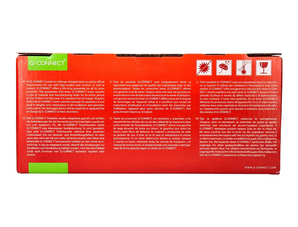 Toner q-connect compatible hp ce285a para laserjet p1102/p1102w/m1212nf mfp/m1217nfw mfp/m1132mfp -1.600pag- negro