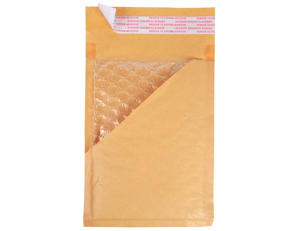 Sobre burbujas crema q-connect g/4 240 x 330 mm caja de 50